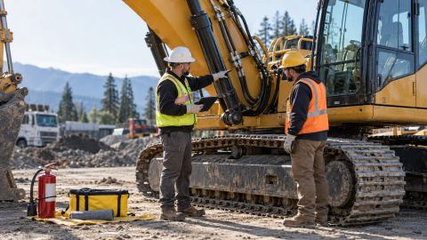 Inspección de seguridad de equipos en campo